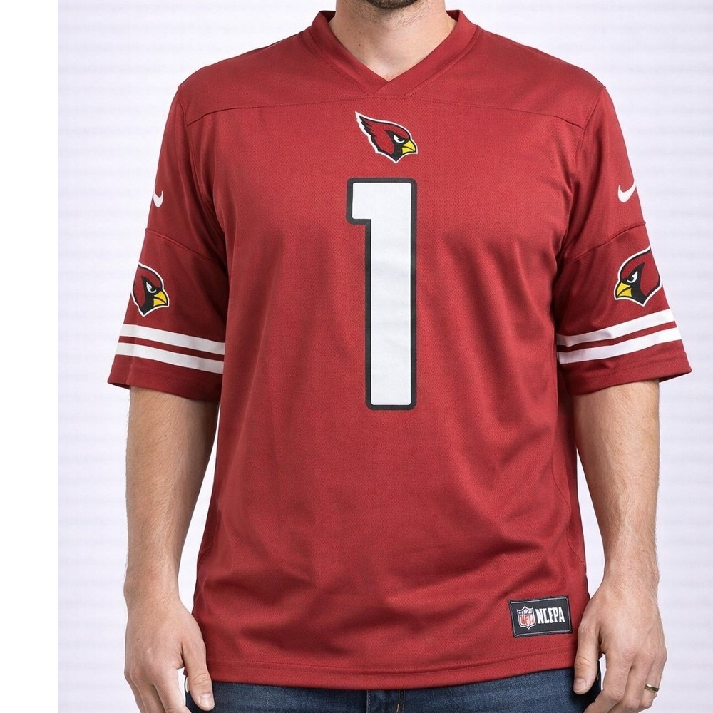NFL Arizona Cardinals Kyler Murray‎ #1 Jersey Mens 2XL Red Team Apparel
